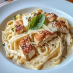 Marry Me Chicken Pasta with creamy sauce and parmesan